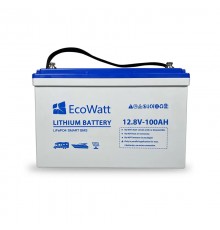 Ecowatt LCD LiFePO4 12.8V 100Ah Lithium